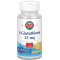 L-Glutathione, 25mg. Glutation, 90 comprimidos orosolubles sabor Naranja Solaray KAL